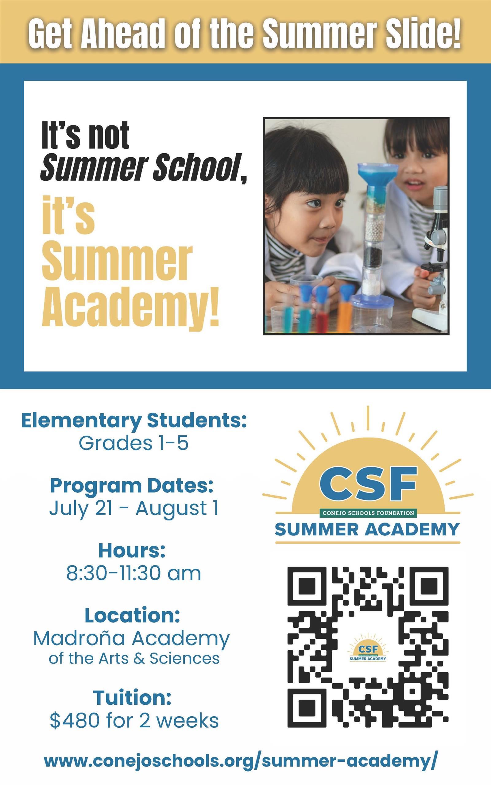  CSF Summer Academy